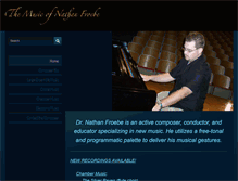 Tablet Screenshot of nathanfroebe.com